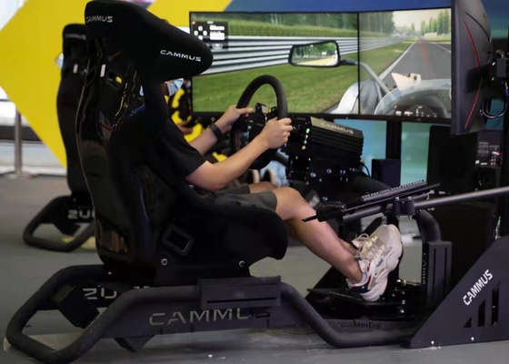 मनोरंजन पार्क के लिए CAMMUS एर्गोनॉमिक रूप से डिज़ाइन किया गया ड्राइविंग प्रशिक्षण सिम्युलेटर
