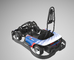 बच्चों के रेसिंग के लिए लिथियम बैटरी कैमस इलेक्ट्रिक गो कार्टिंग कारें